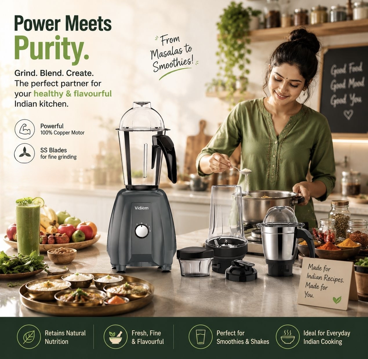 vidiem-victor-vitago-plus-650w-mixer-grinder-110v-heavy-duty-vitago-blending-spice-jar-2-stainless-steel-jars-with-extra-1l-large-capacity-jar-wet-dry-grinding-system-for-canada-usa5