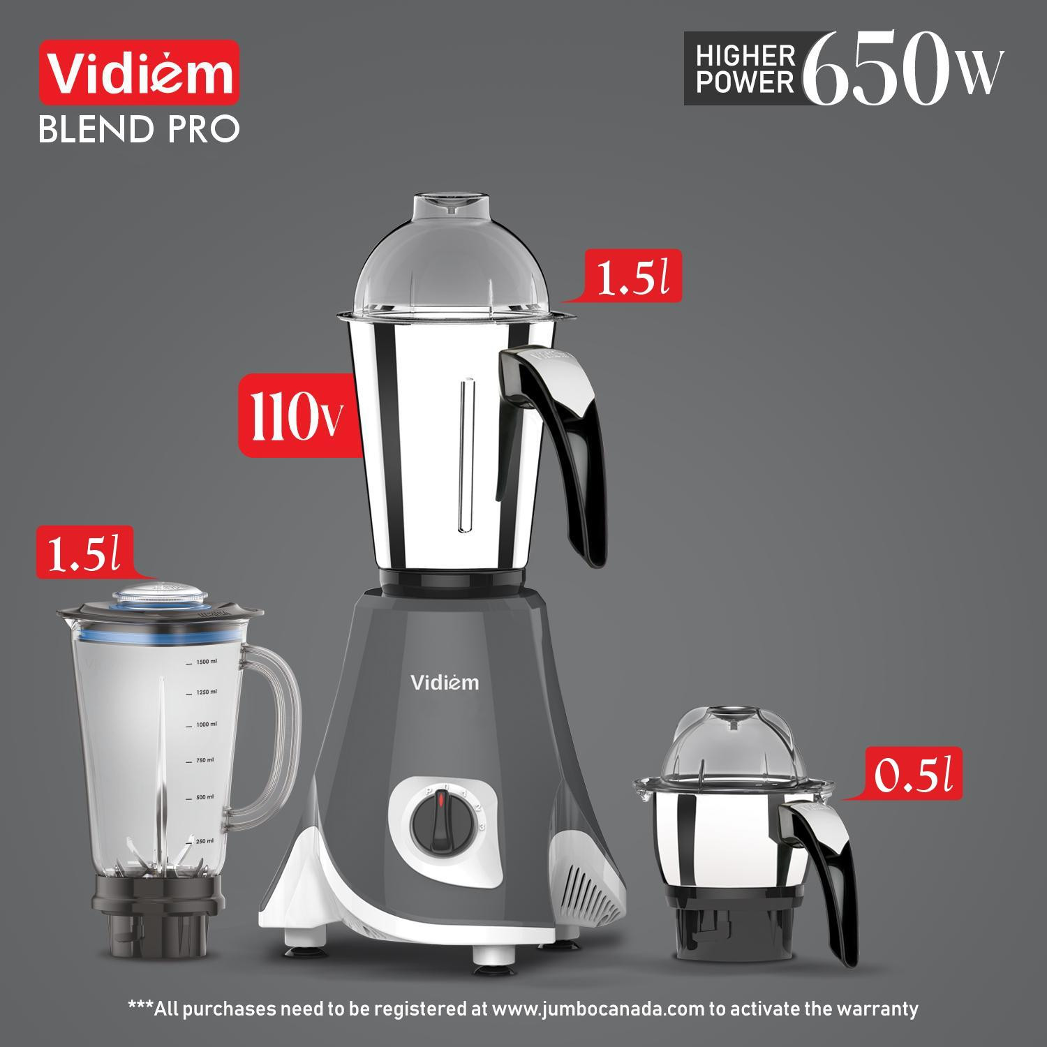 vidiem-eva-blend-pro-650w-110v-mixer-grinder-indian-mixer-with-stainless-steel-transparent-jars-powerful-low-noise-ul-certified-motor-designed-for-use-in-usa-canada3